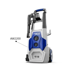 کارواش خانگی دینامی آبکو 160 بار 2100 وات (مدل AW2200) همراه با کفپاش
