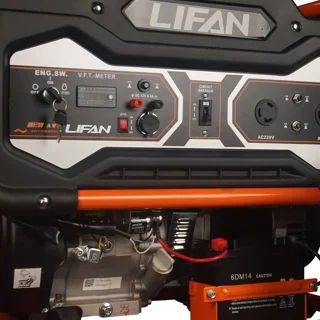 موتور برق بنزینی 7 اسب بخار لیفان مدل 4.5کیلووات 4GF5AEATS 102423643